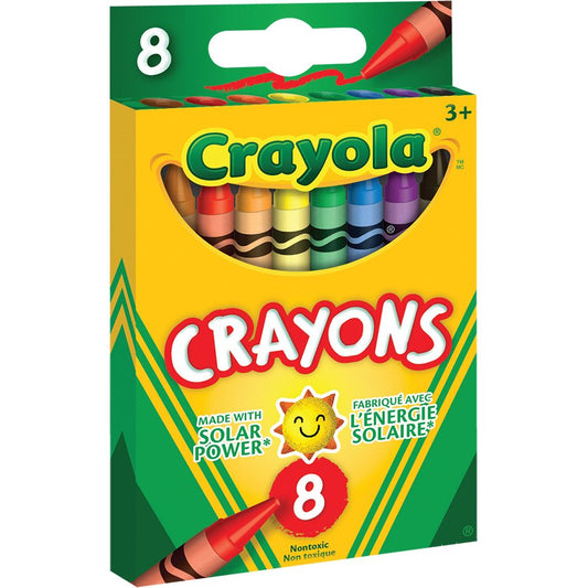 Crayola Multicultural Crayons (Pack of 8 Crayons), Nontoxic, Made in USA