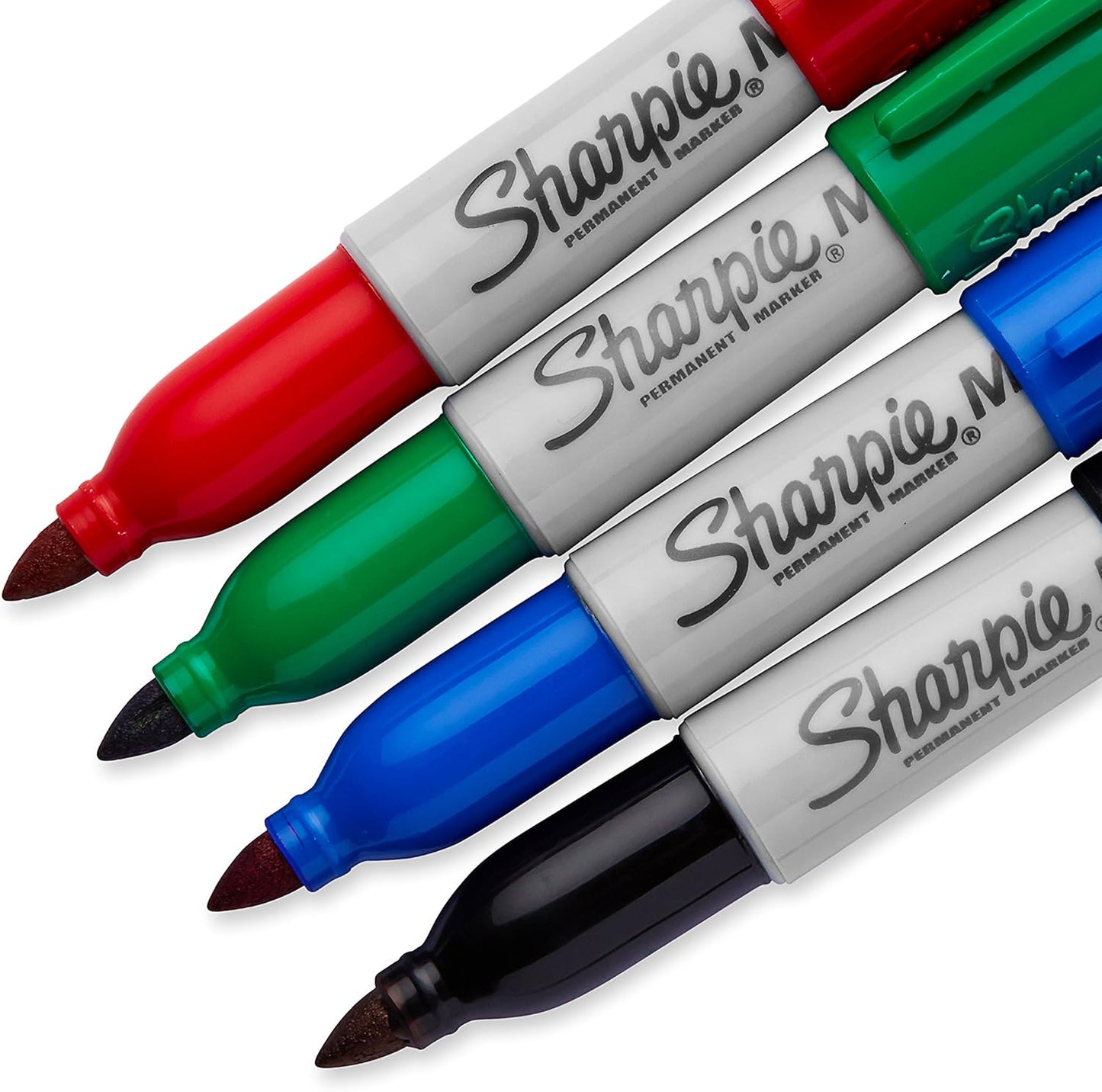 Sharpie MINI Marker Permanent, Permanent Marker Fine, 4-Carded, Assorted Inks (35113PP)