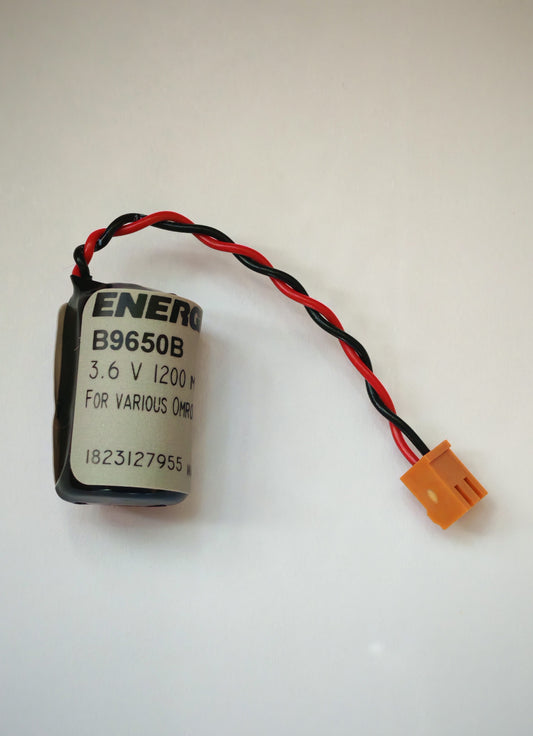 Energy+ B9650B Replacement Battery for Omron CPM2A-BAT01, CG1H, CJ1G, CJ1H, CQM1H