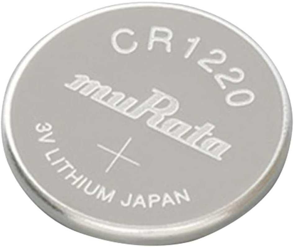 5PC Murata CR1220 Battery 3V Lithium Coin Cell CR-1220 1220 Keyfob, Watch & More