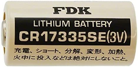 FDK Sanyo CR17335SE 3 Volt Lithium 2/3 A Battery