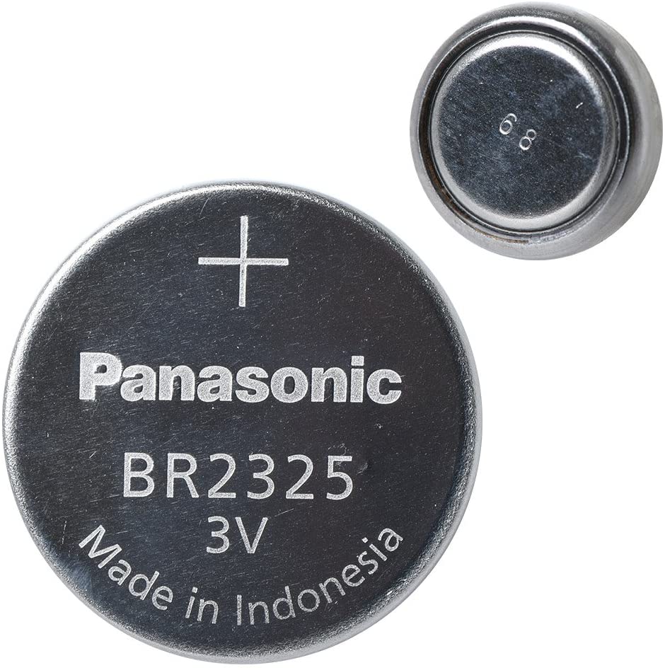 Panasonic BR2325 BR-2325 2 Cells Lithium Coin Cell battery 3V 2325, Excellent Memory Backup Power Source
