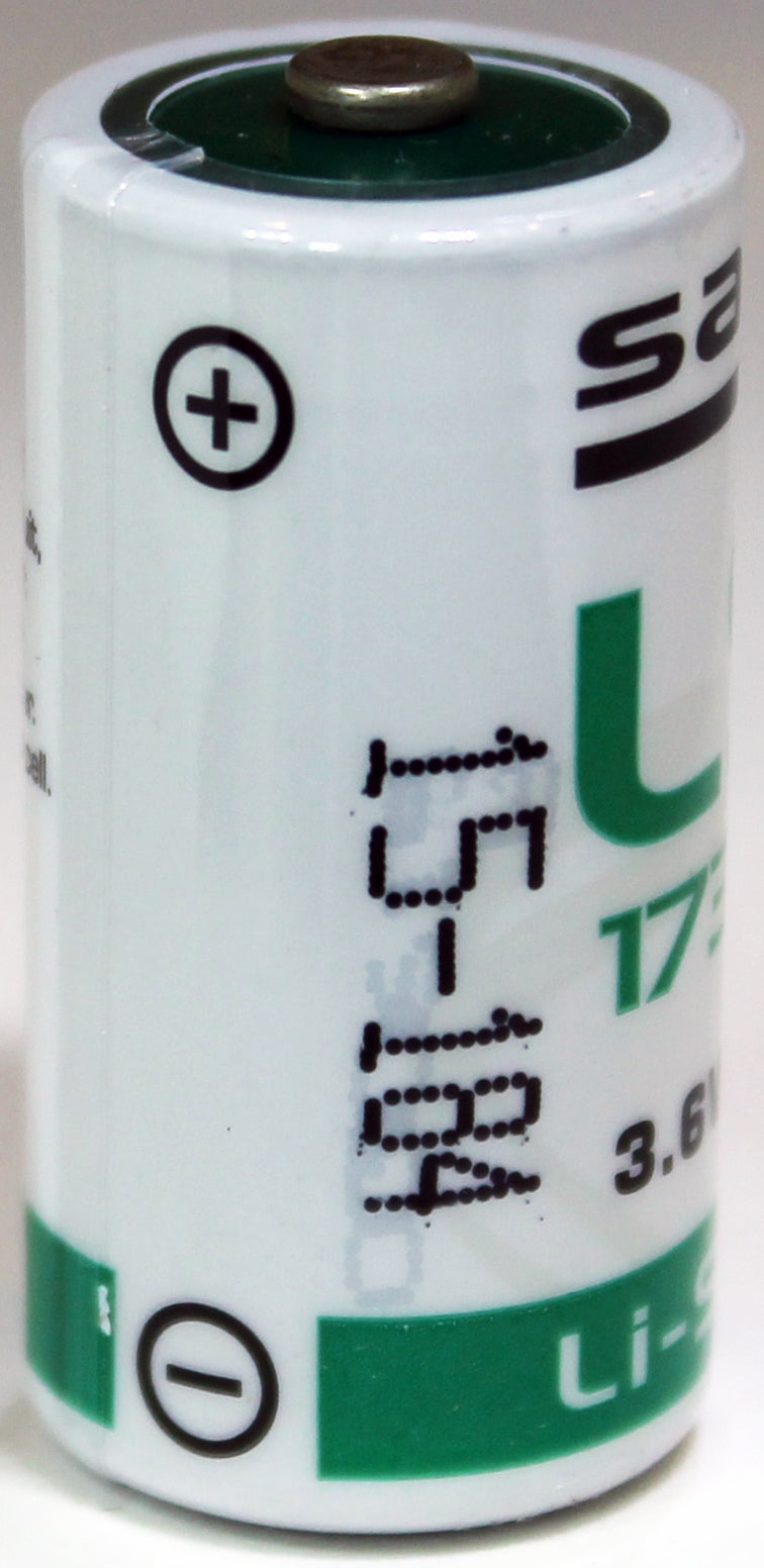 Saft LST17330 - 3.6 Volt 2/3 AA 2100 Mah Lithium Battery Cell 3.6V, Size 2/3AA, 1 Cell/Order